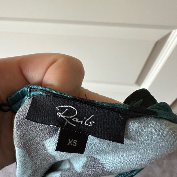 Rails Gabriella Slip Midi Dress in Teal Ice - Picture 8 of 10